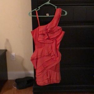 amazing never worn dress so fun one shoulder